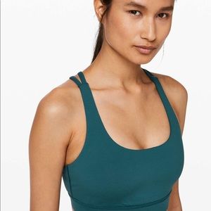 Lululemon Teal Energy Bra size 4 - excellent condition